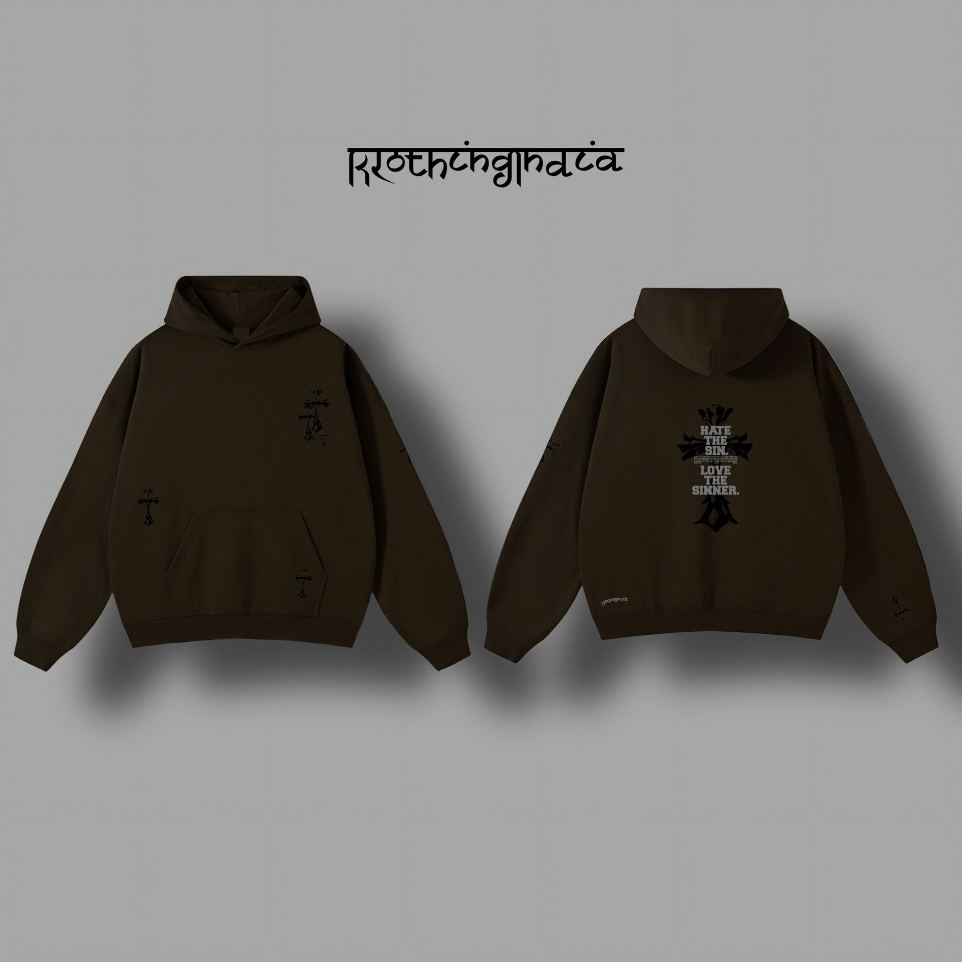 $in+$inner PRINTED HOODIE (Unisex) (S)